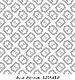 Geometric ornamental vector pattern. Seamless design.