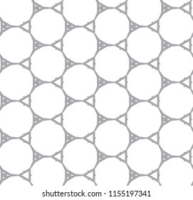 Geometric ornamental vector pattern. Seamless design.