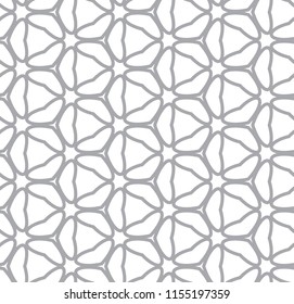 Geometric ornamental vector pattern. Seamless design.