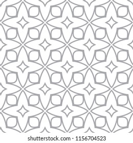 Geometric ornamental vector pattern. Seamless design.