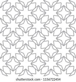 Geometric ornamental vector pattern. Seamless design.