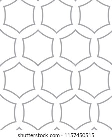 Geometric ornamental vector pattern. Seamless design.