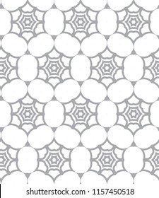 Geometric ornamental vector pattern. Seamless design.