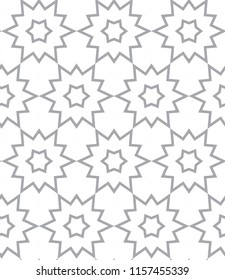 Geometric ornamental vector pattern. Seamless design.