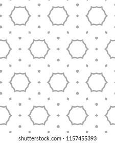 Geometric ornamental vector pattern. Seamless design.