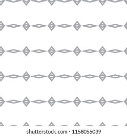 Geometric ornamental vector pattern. Seamless design.