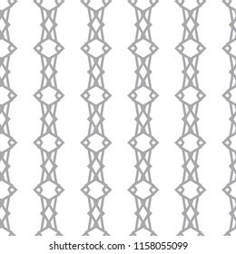 Geometric ornamental vector pattern. Seamless design.