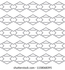 Geometric ornamental vector pattern. Seamless design.