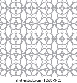 Geometric ornamental vector pattern. Seamless design.