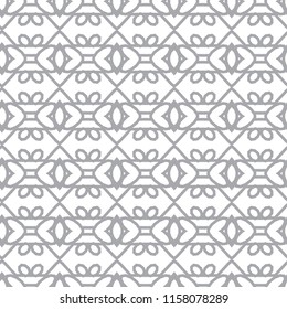 Geometric ornamental vector pattern. Seamless design.