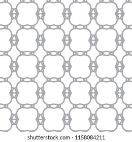 Geometric ornamental vector pattern. Seamless design.