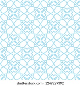 Geometric ornamental vector pattern. Seamless design.
