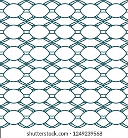Geometric ornamental vector pattern. Seamless design.