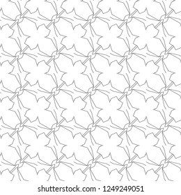 Geometric ornamental vector pattern. Seamless design.