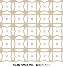 Geometric ornamental vector pattern. Seamless design.