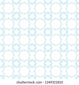 Geometric ornamental vector pattern. Seamless design.
