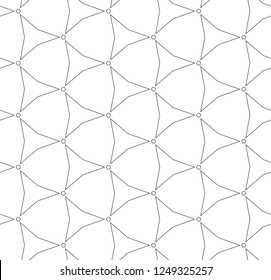 Geometric ornamental vector pattern. Seamless design.