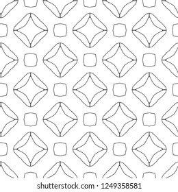 Geometric ornamental vector pattern. Seamless design.