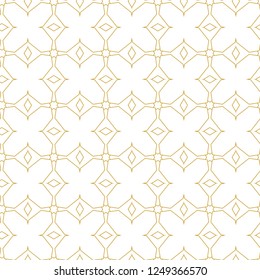 Geometric ornamental vector pattern. Seamless design.
