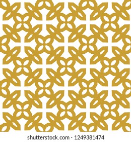 Geometric ornamental vector pattern. Seamless design.