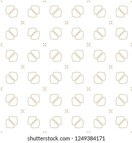 Geometric ornamental vector pattern. Seamless design.