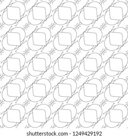 Geometric ornamental vector pattern. Seamless design.