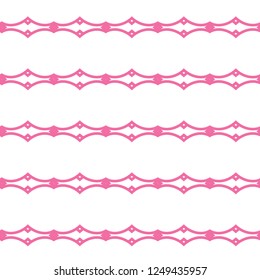 Geometric ornamental vector pattern. Seamless design.