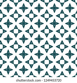 Geometric ornamental vector pattern. Seamless design.