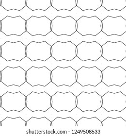 Geometric ornamental vector pattern. Seamless design.