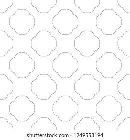 Geometric ornamental vector pattern. Seamless design.