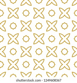 Geometric ornamental vector pattern. Seamless design.