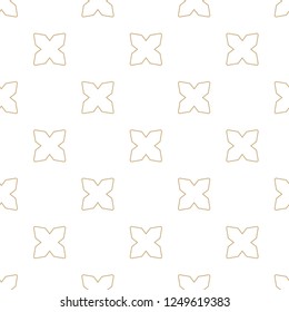 Geometric ornamental vector pattern. Seamless design.