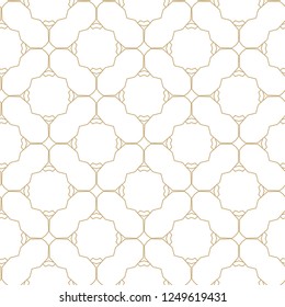 Geometric ornamental vector pattern. Seamless design.