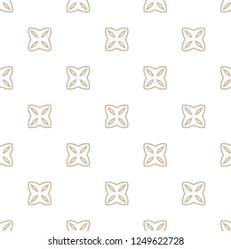 Geometric ornamental vector pattern. Seamless design.