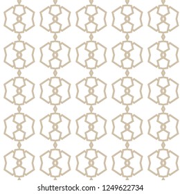 Geometric ornamental vector pattern. Seamless design.