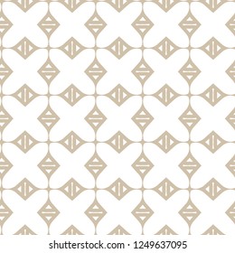 Geometric ornamental vector pattern. Seamless design.
