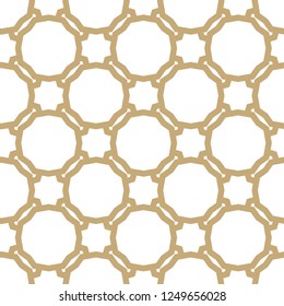 Geometric ornamental vector pattern. Seamless design.