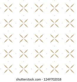 Geometric ornamental vector pattern. Seamless design.