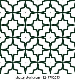 Geometric ornamental vector pattern. Seamless design.