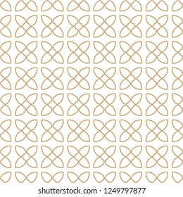 Geometric ornamental vector pattern. Seamless design.