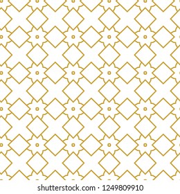 Geometric ornamental vector pattern. Seamless design.