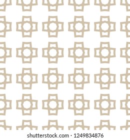 Geometric ornamental vector pattern. Seamless design.
