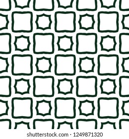 Geometric ornamental vector pattern. Seamless design.