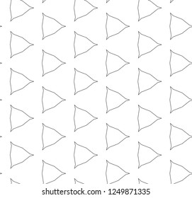 Geometric ornamental vector pattern. Seamless design.
