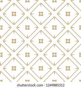 Geometric ornamental vector pattern. Seamless design.