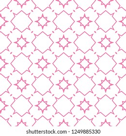 Geometric ornamental vector pattern. Seamless design.