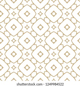 Geometric ornamental vector pattern. Seamless design.