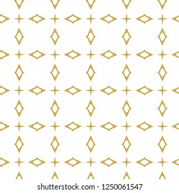 Geometric ornamental vector pattern. Seamless design.