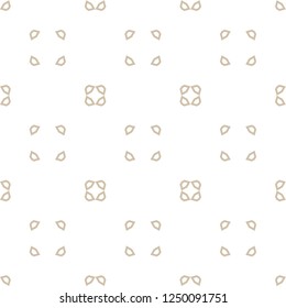 Geometric ornamental vector pattern. Seamless design.