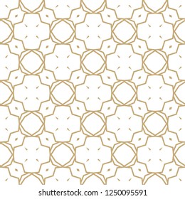 Geometric ornamental vector pattern. Seamless design.